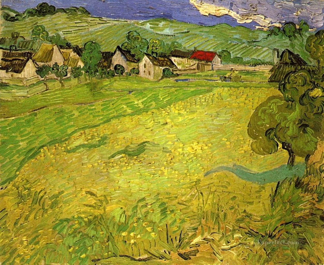 View of Vessenots near Auvers Vincent van Gogh Oil Paintings